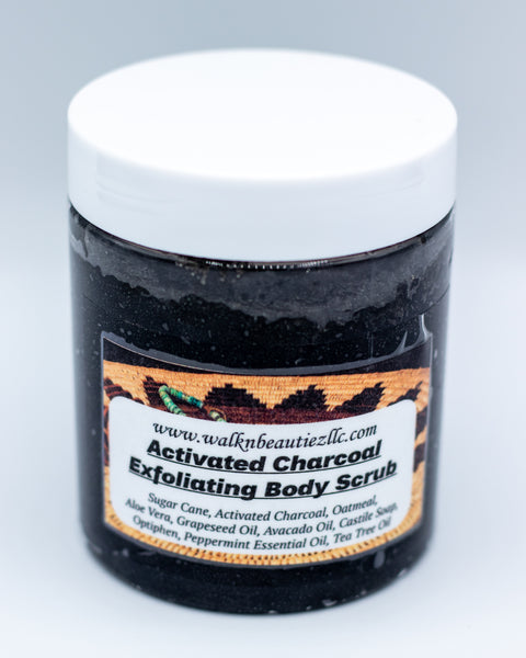 Charcoal Exfoliating Body Scrub (8oz.)