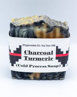 Charcoal Turmeric Soap (Cold Process)