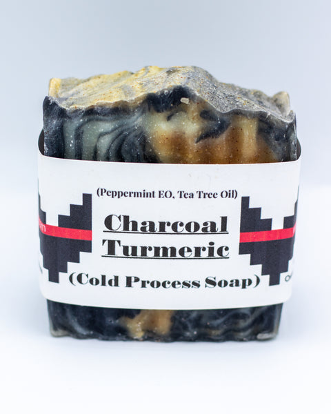 Charcoal Turmeric Soap (Cold Process)